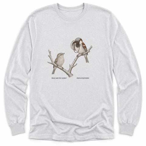 People Watching Long Sleeve Shirt
