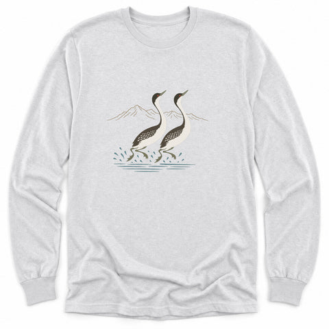 Grebes Running Long Sleeve Shirt