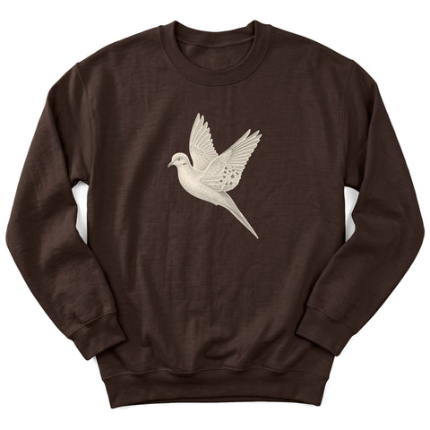 Mourning Dove Carved Crewneck Sweatshirt