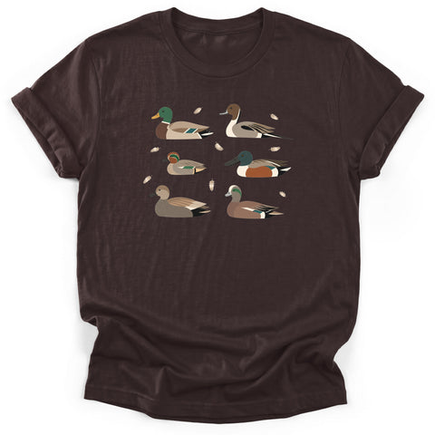 Six Dabbling Ducks T-Shirt