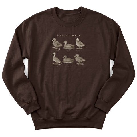 Hen Plumage Crewneck Sweatshirt
