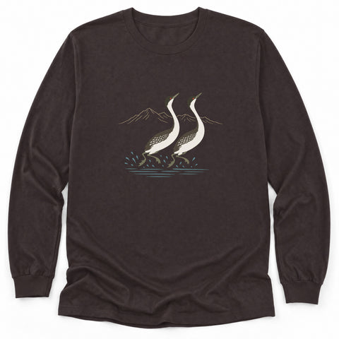 Grebes Running Long Sleeve Shirt