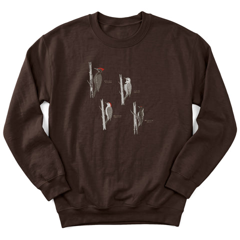 The Woodpecker Plate Crewneck Sweatshirt