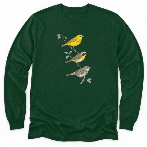 Family Parulidae Long Sleeve Shirt