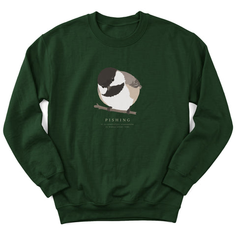 Pishing Works Every Time Crewneck Sweatshirt