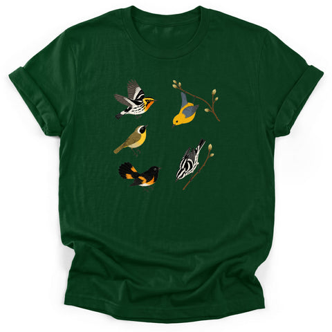 Five Warblers T-Shirt