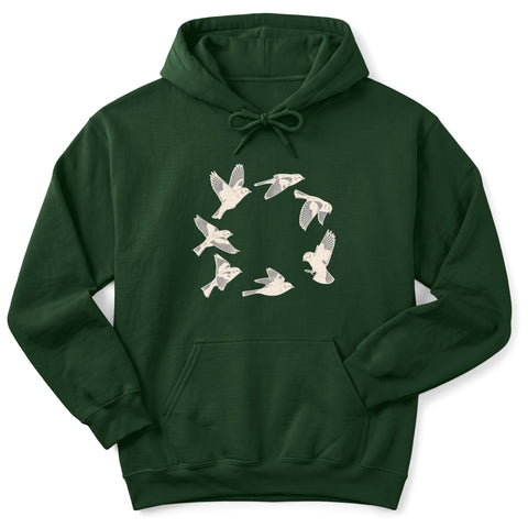 Snow Buntings Hoodie