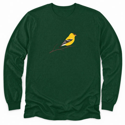 Goldfinch Storybook Perch Long Sleeve Shirt