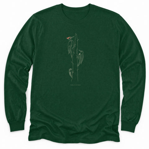 Family Picidae Long Sleeve Shirt