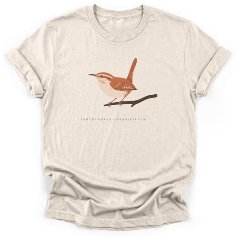 Carolina Wren Tail Up T-Shirt