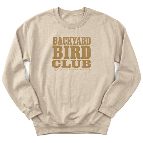 Backyard Bird Club Crewneck Sweatshirt