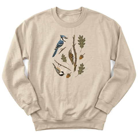 Oak and Acorn Three Crewneck Sweatshirt