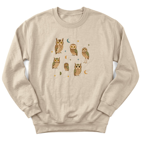 Six Owls Crewneck Sweatshirt