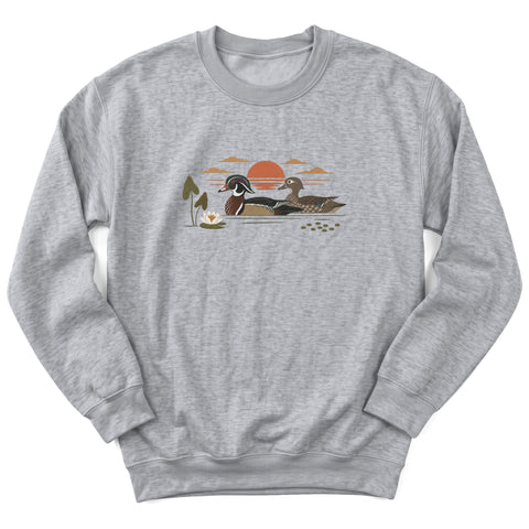 Wood Ducks Crewneck Sweatshirt