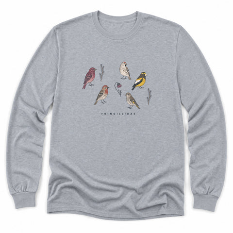 Fringillidae Long Sleeve Shirt