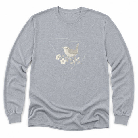 South Carolina Wren Long Sleeve Shirt
