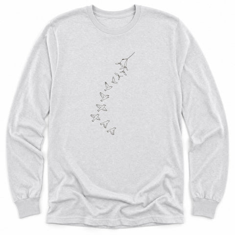 Samaras into Waxwings Long Sleeve Shirt