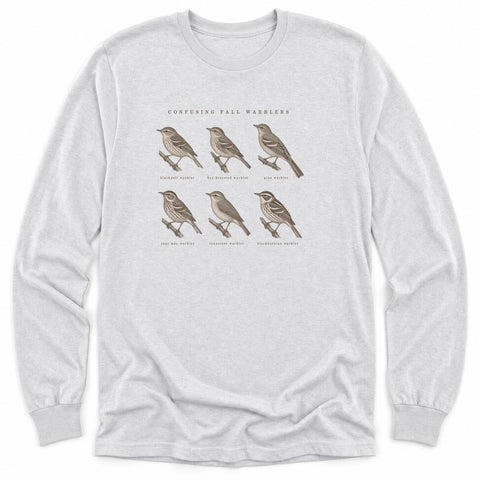 Confusing Fall Warblers Long Sleeve Shirt