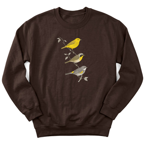 Family Parulidae Crewneck Sweatshirt