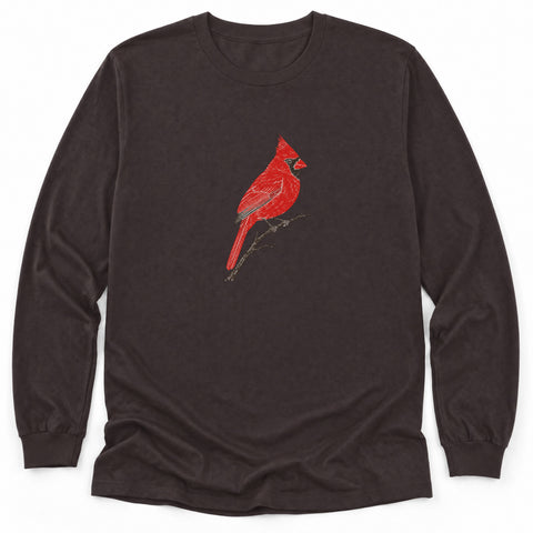 Cardinal Carved Long Sleeve Shirt