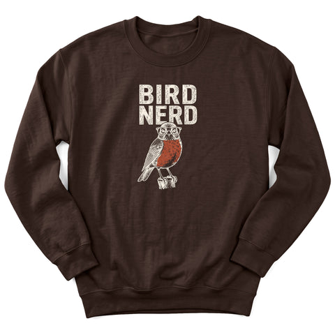 Bird Nerd Glasses Crewneck Sweatshirt