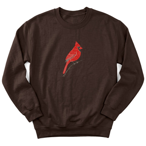 Cardinal Carved Crewneck Sweatshirt