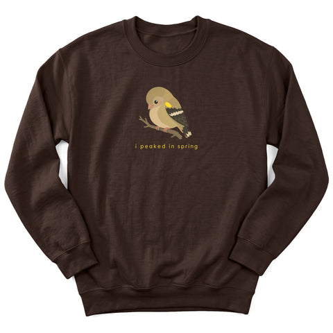 I Peaked In Spring Crewneck Sweatshirt