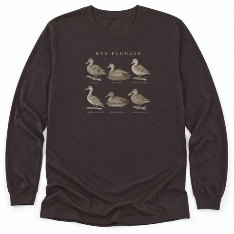 Hen Plumage Long Sleeve Shirt