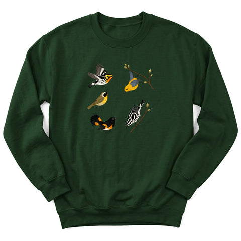 Five Warblers Crewneck Sweatshirt