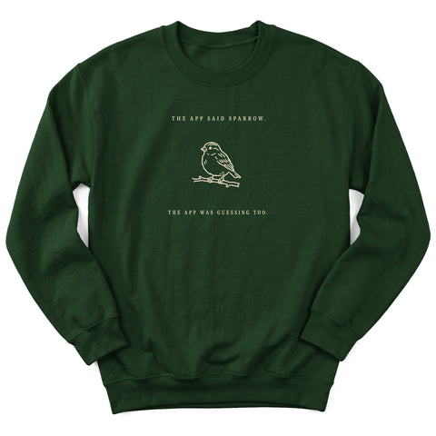 The App Was Guessing Too Crewneck Sweatshirt