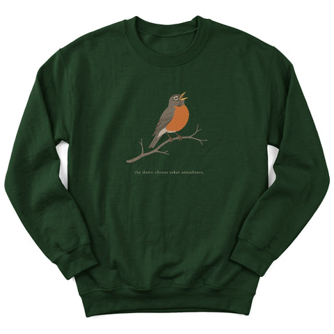 Dawn Chorus Attendance Crewneck Sweatshirt