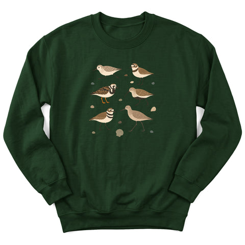 Six Shorebirds Crewneck Sweatshirt
