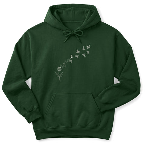 Thistle into Siskins Hoodie