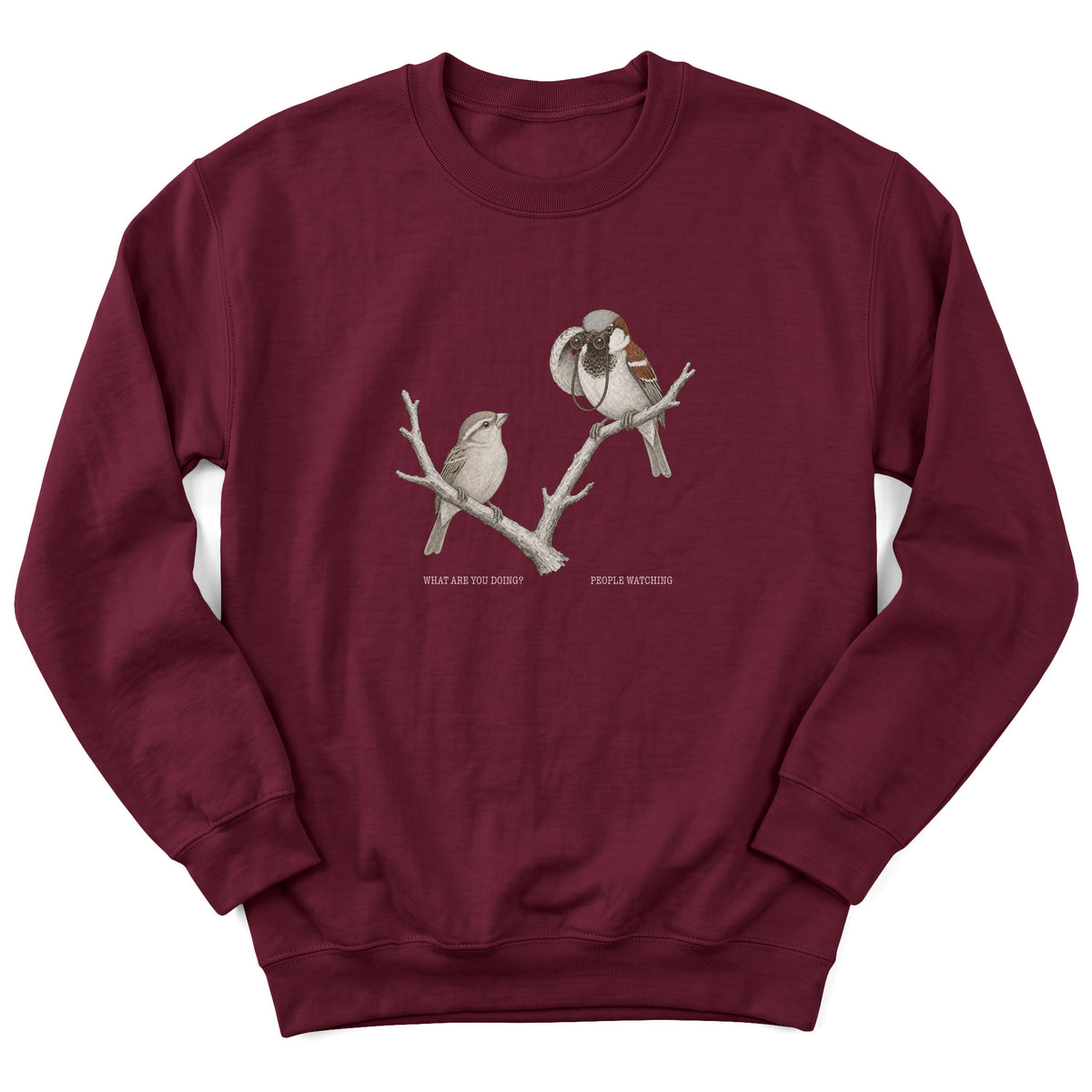 Spark Bird Society — Maroon