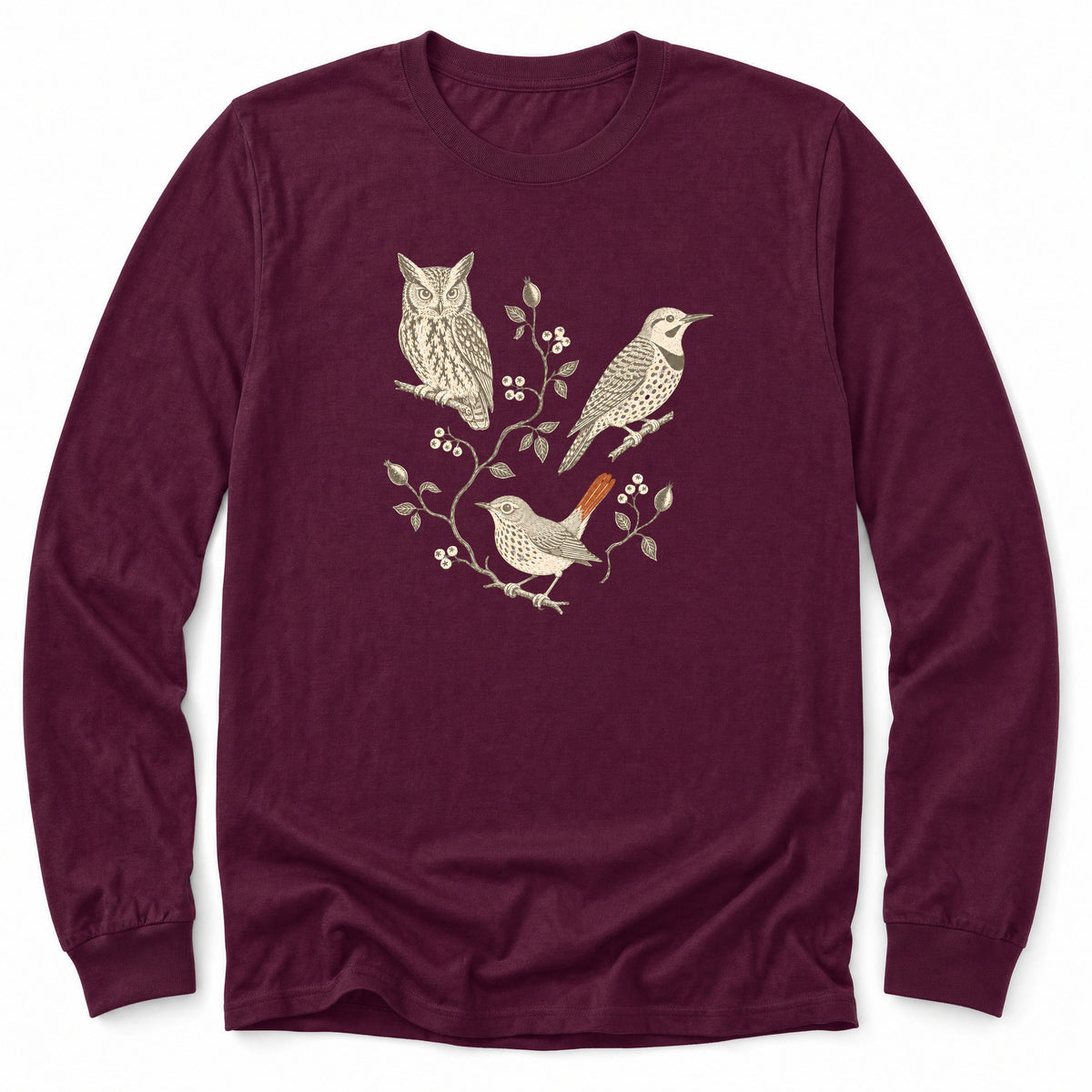 Spark Bird Society — Maroon