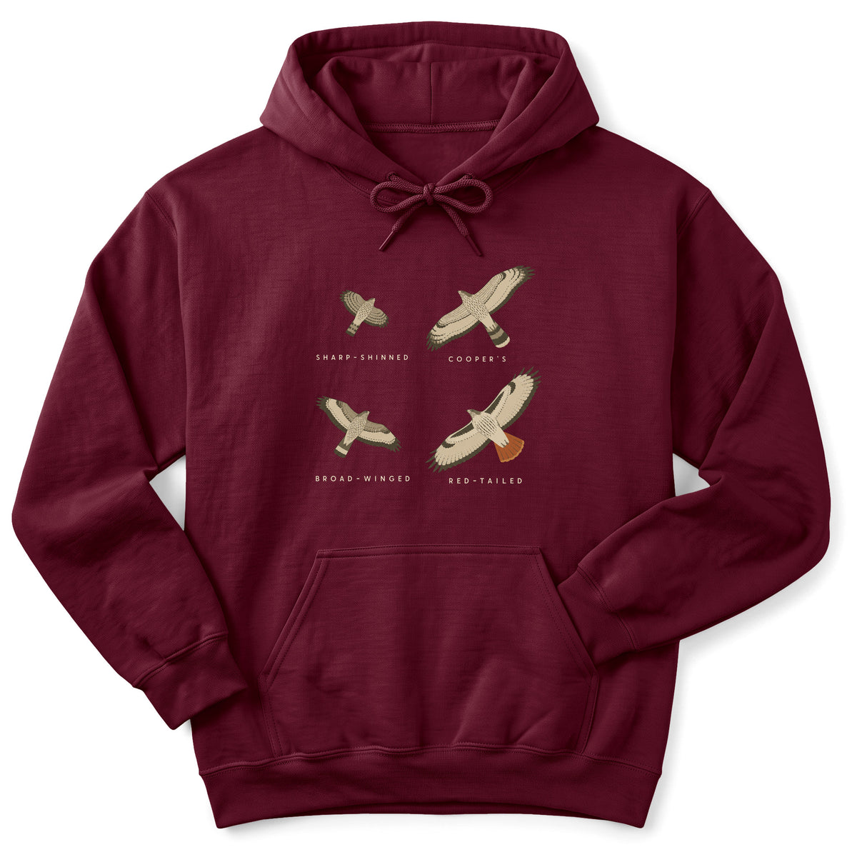 Spark Bird Society — Maroon