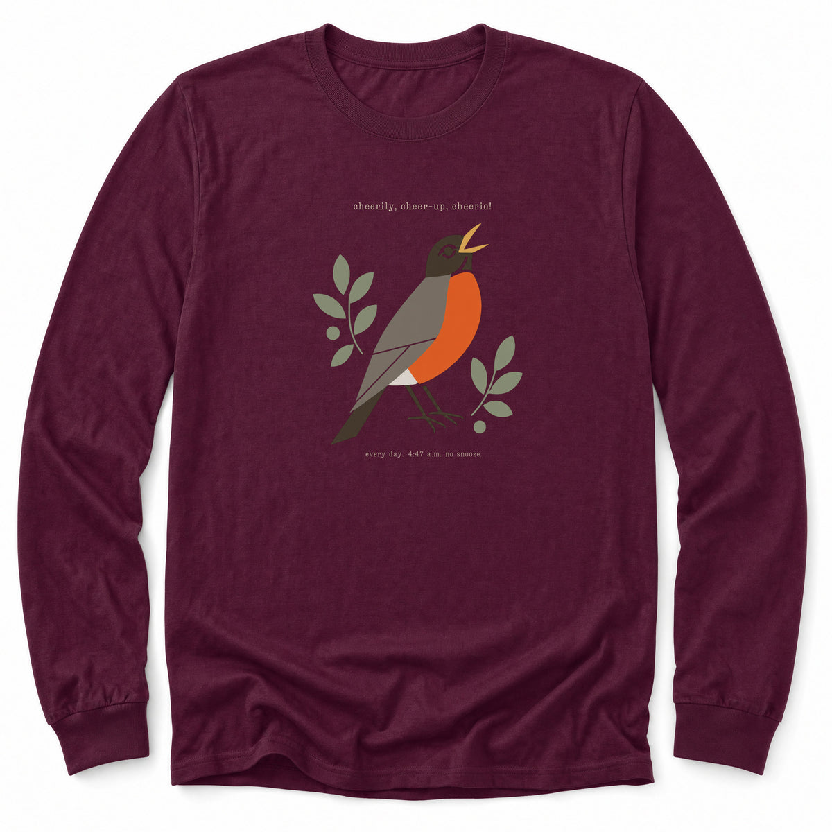 Spark Bird Society — Maroon