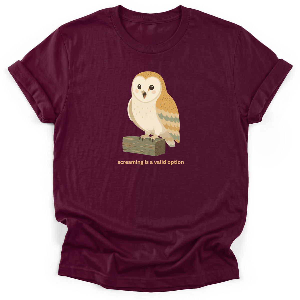 Spark Bird Society — Maroon