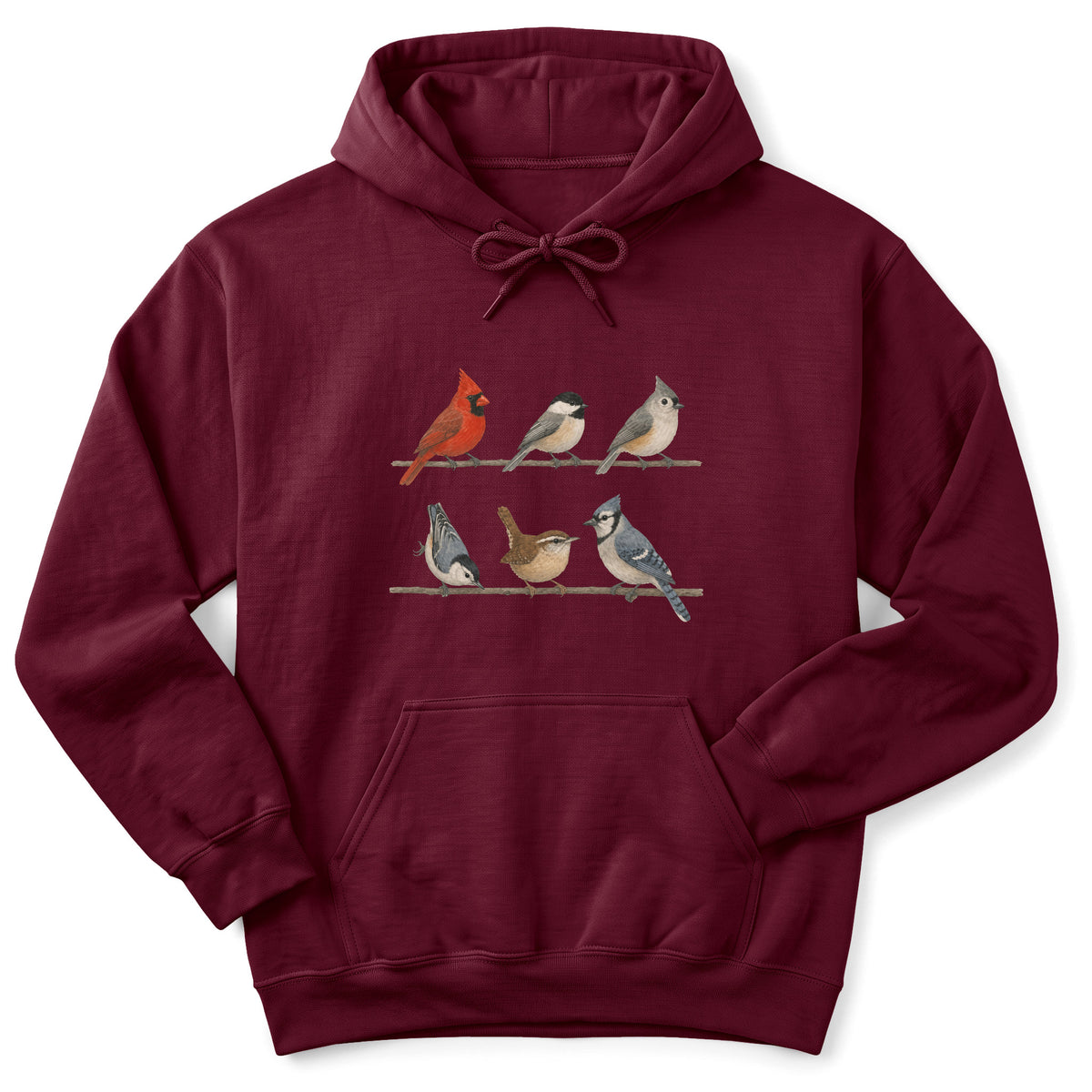 Spark Bird Society — Maroon