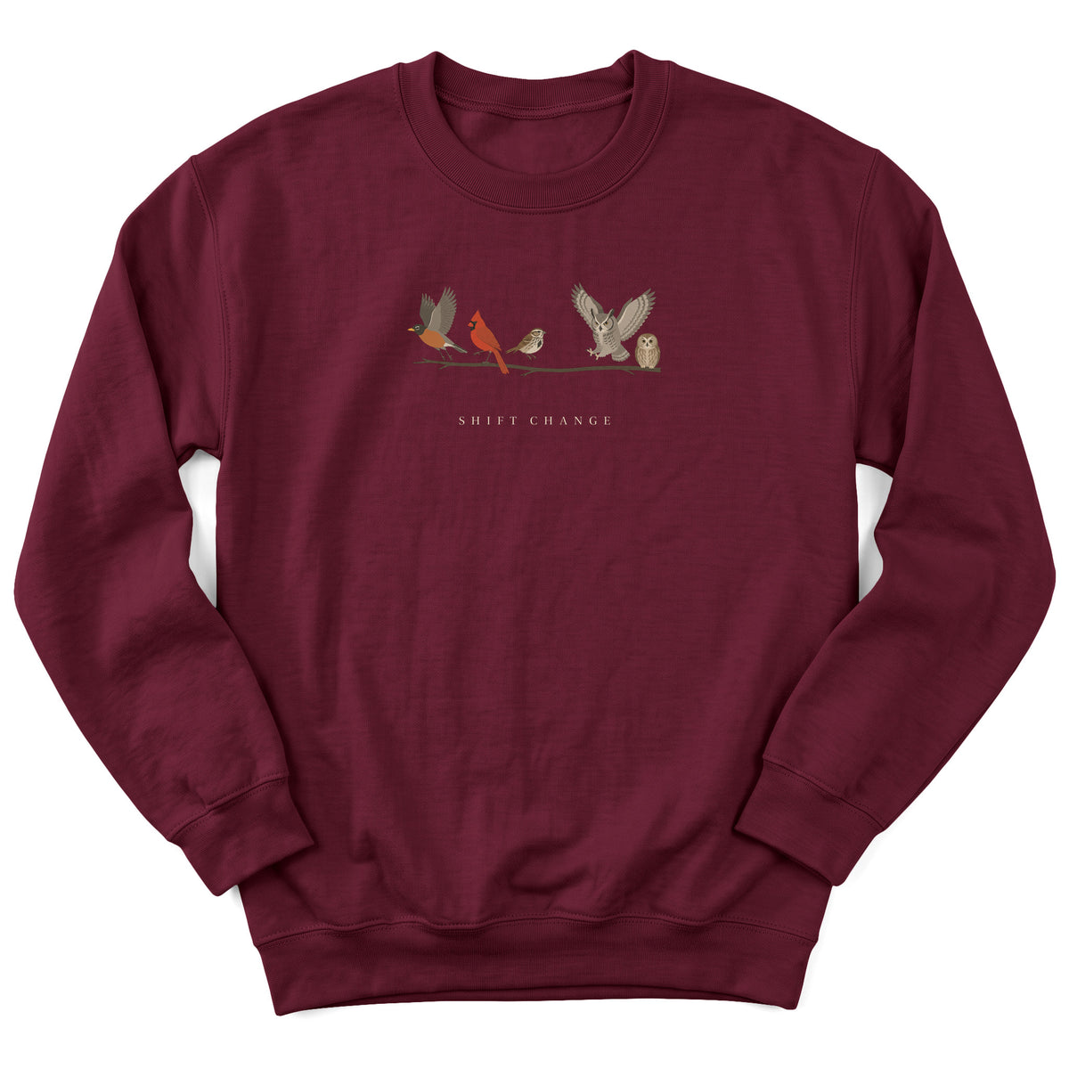 Spark Bird Society — Maroon