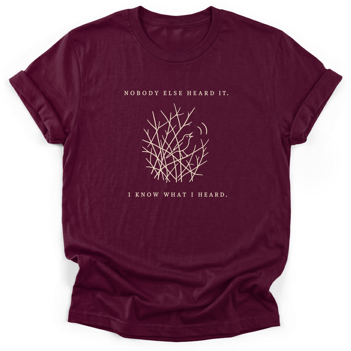 Spark Bird Society — Maroon