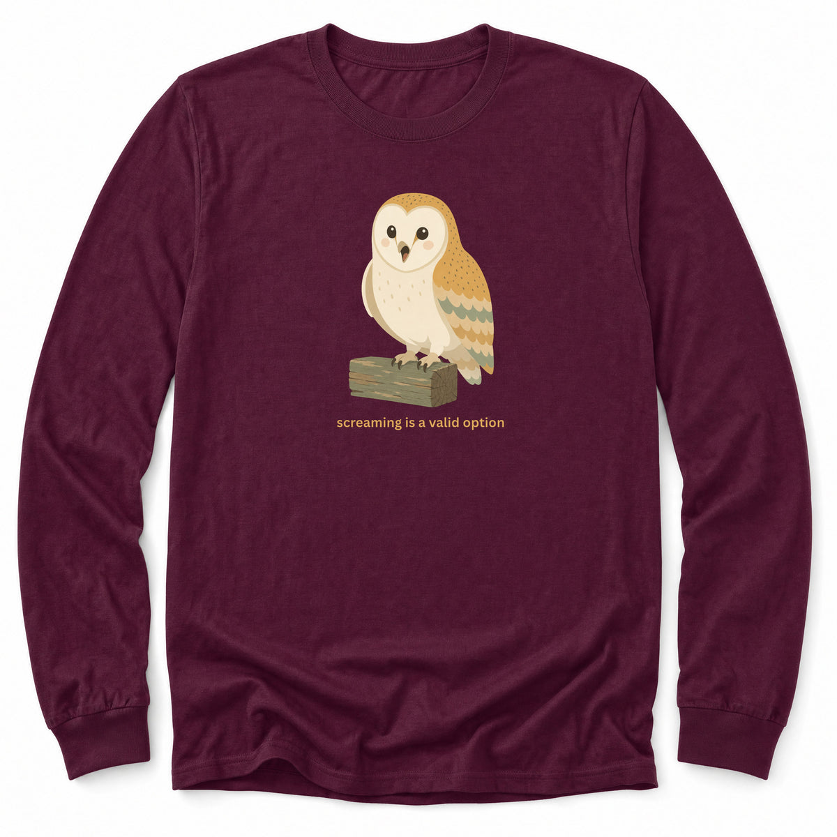 Spark Bird Society — Maroon