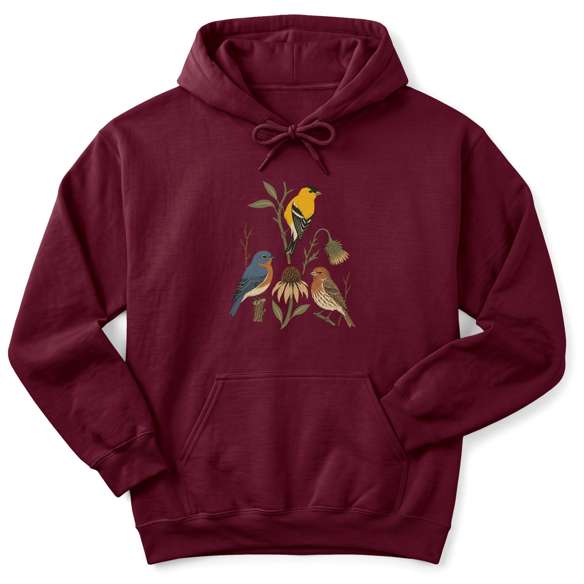 Spark Bird Society — Maroon