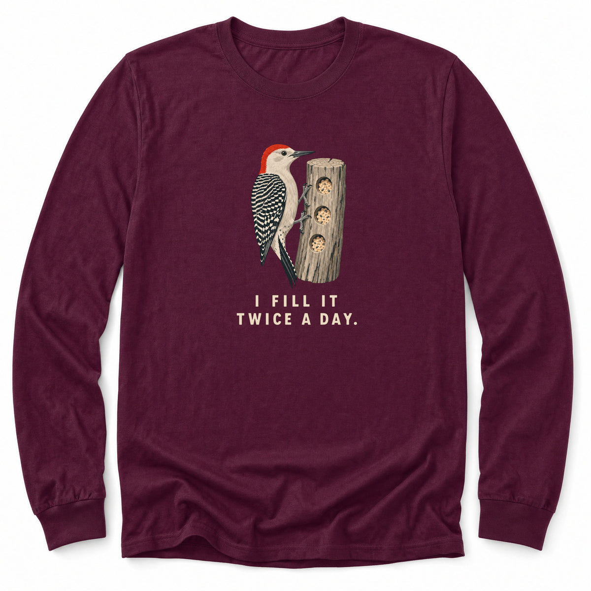 Spark Bird Society — Maroon