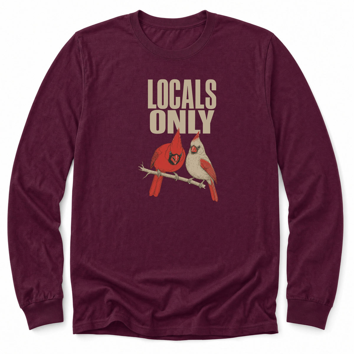 Spark Bird Society — Maroon