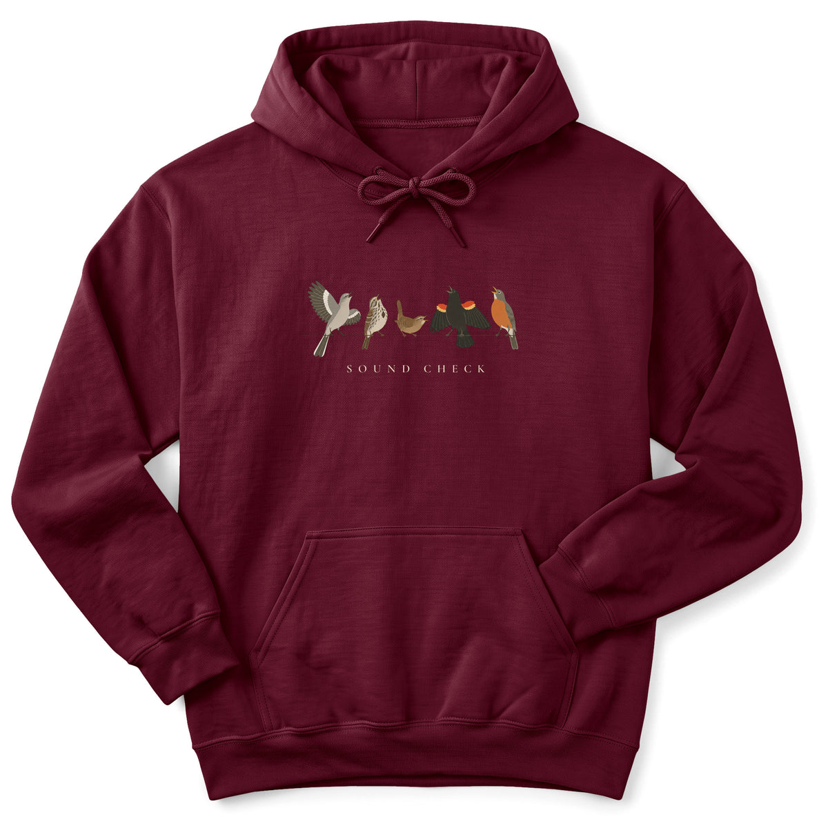 Spark Bird Society — Maroon