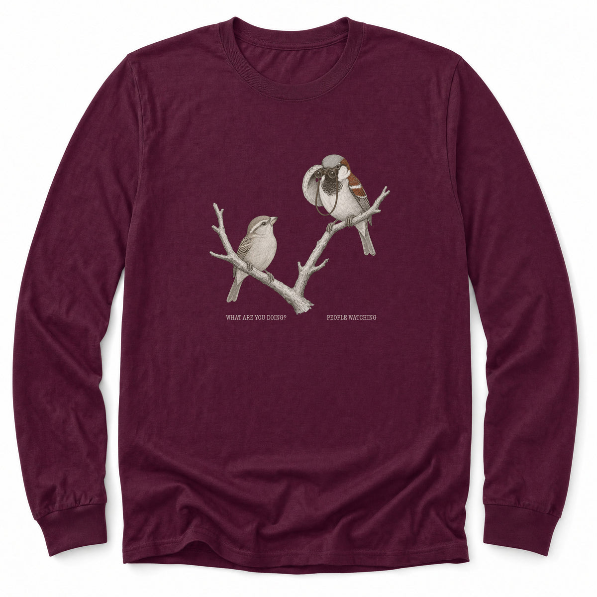 Spark Bird Society — Maroon