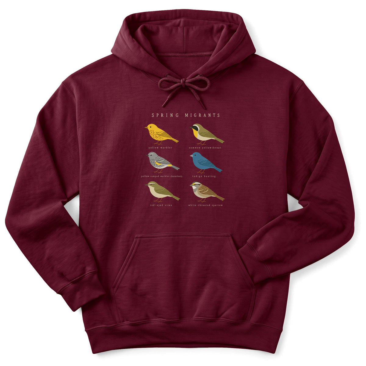 Spark Bird Society — Maroon