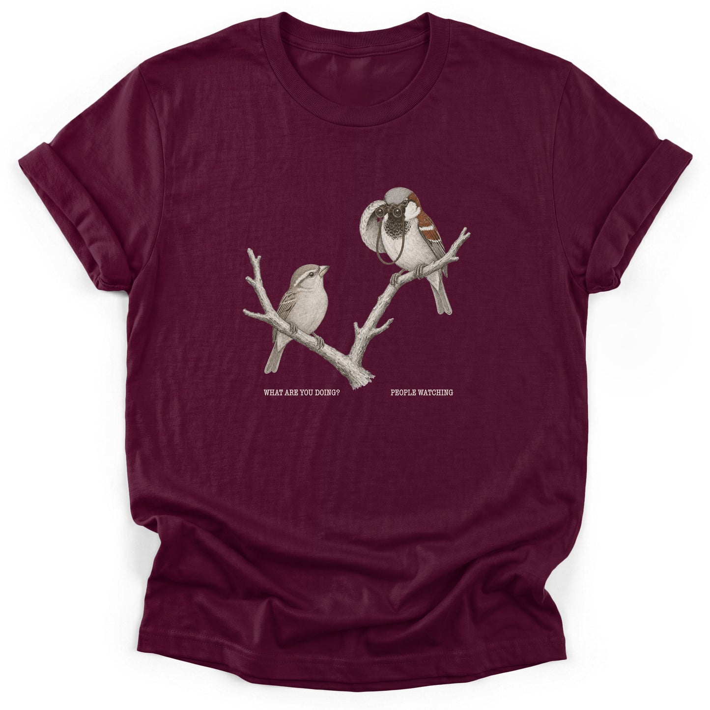 Spark Bird Society — Maroon