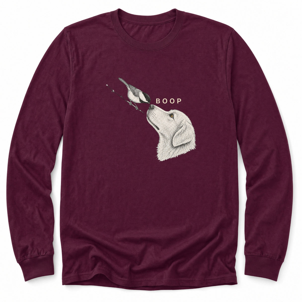 Spark Bird Society — Maroon